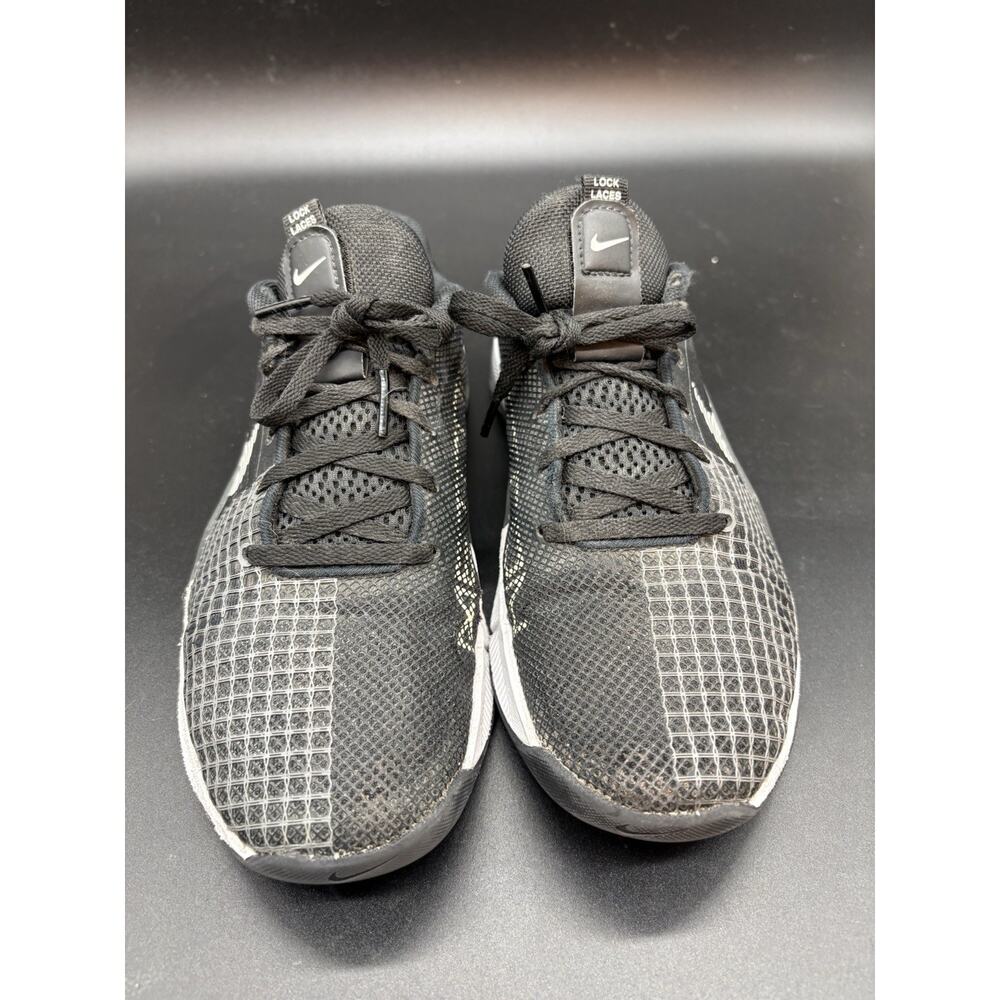 Nike Metcon 8 Sneakers Womens Size 8 Black Dark Smoke Gray Weightlifting Shoes - Picture 3 of 7